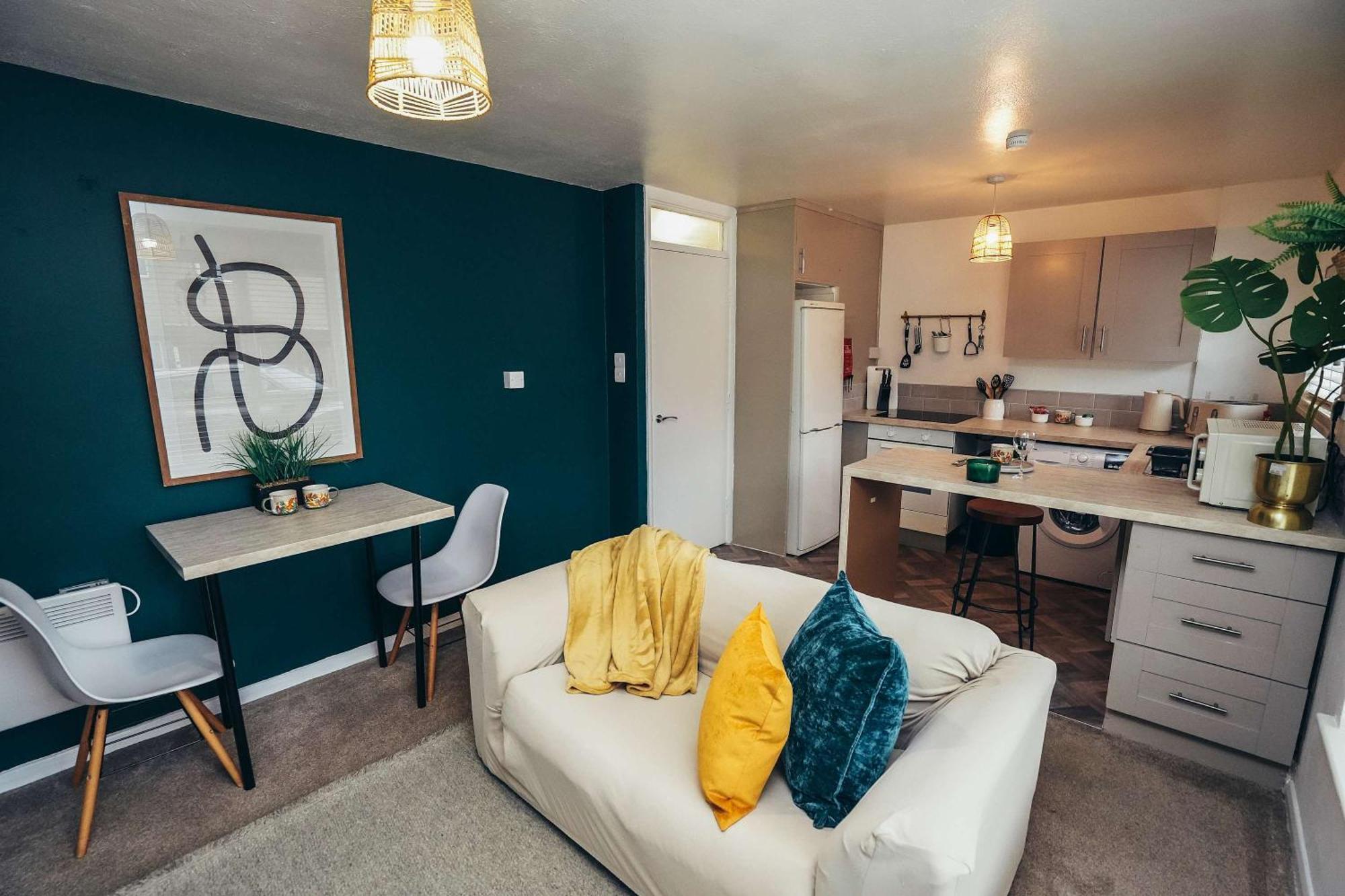 Appartamento Cosy 1br Apt, Self Check In, Parking, By Derbnb Derby
